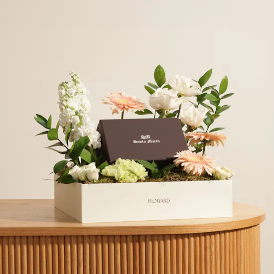 Santa Marin Silver Men's Watch | Chic Flower Box
