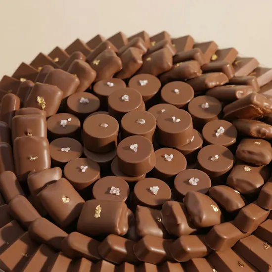 Floward Chocolate Round Glass Tray | Gleaming Flower Vase