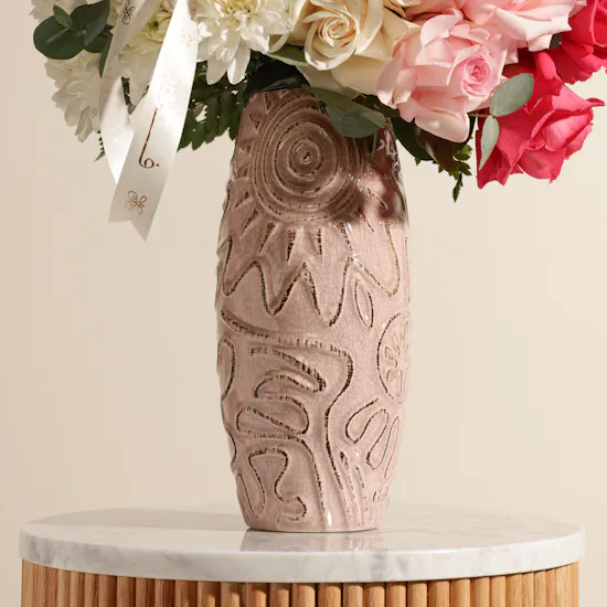 Exquisite Splendor Flowers Vase