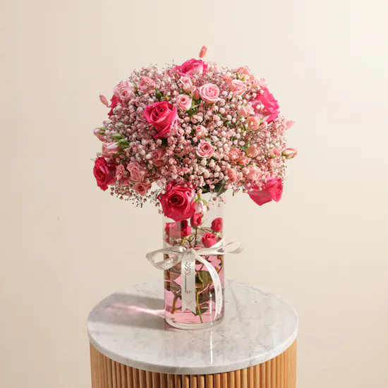 Beauty Roses Vase