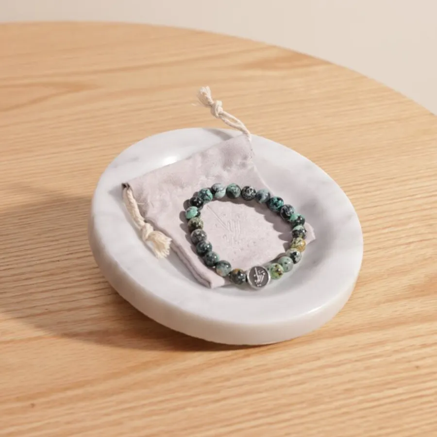 Zayan Variscite Bracelet with Silver 2