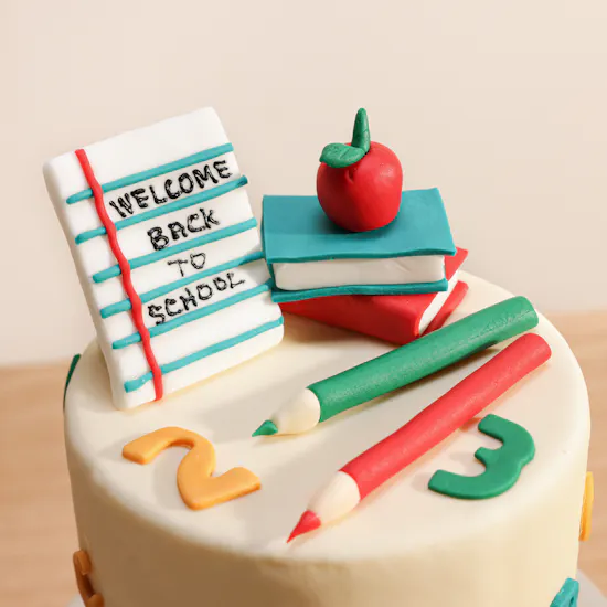 Floward Back to School Cake | Cheerful Flowers