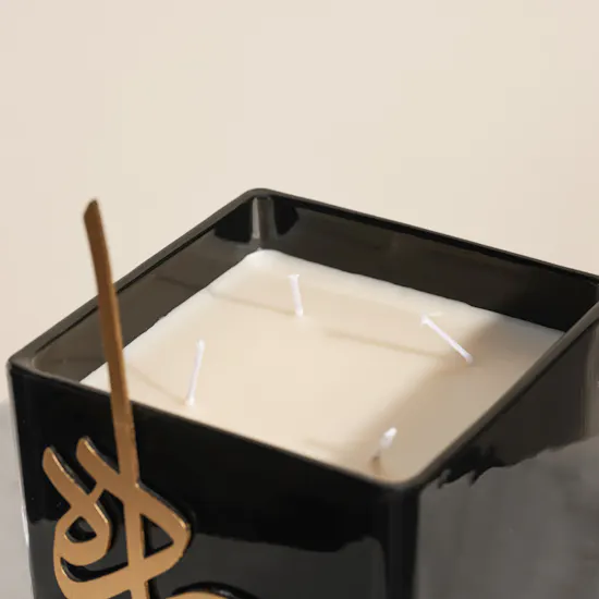 Nine Happiness Candle | Black