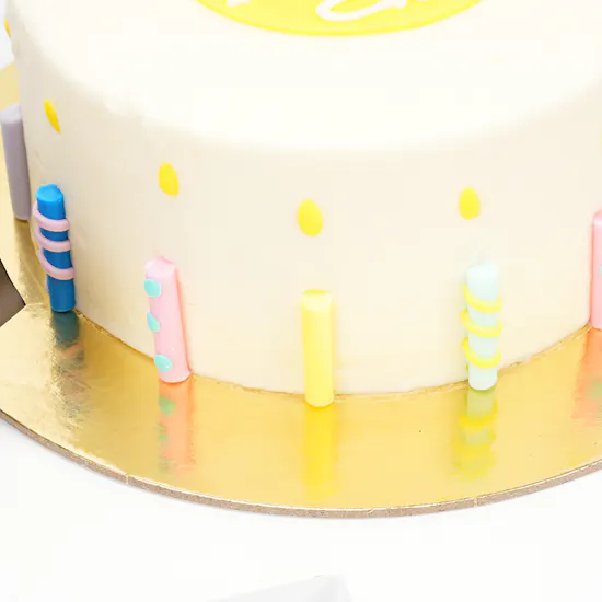 Helen's Birthday Cake | Yellow Flowers