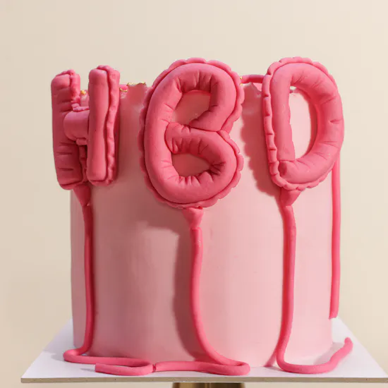 Floward Happy Birthday for Her Cake