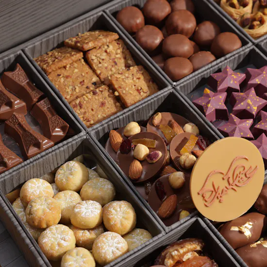 Chocolate Creations Eid Mubarak Grand Assortment Sweets Box