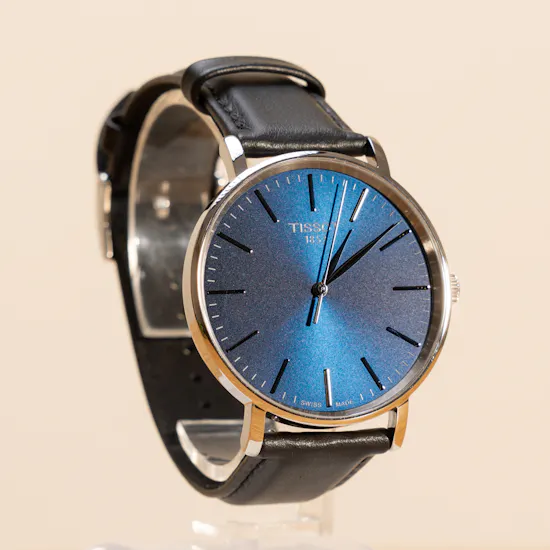 Tissot Everytime Blue Dial Watch