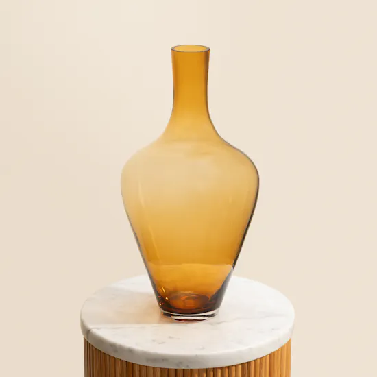 Floward Brown Opal Unique Glass Vase