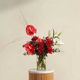 Passion Bloom Flowers Vase by September Studio Passion Bloom Flowers Vase by September Studio