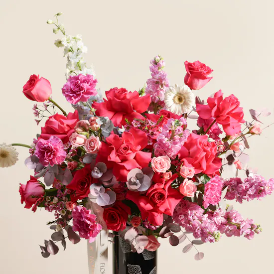 Pink Refinement Flower Vase