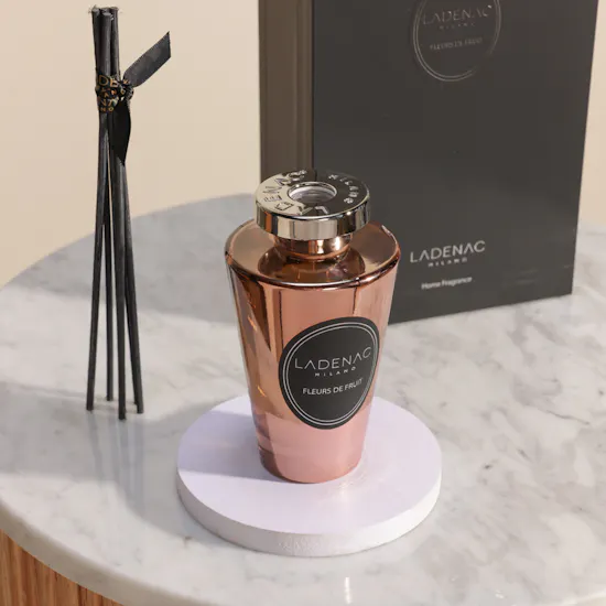 Ladenac Urban Senses Fleur de Fruit Rosé Gold Reed Diffuser | 180 ml