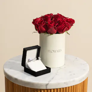 Artsy Just Blooming White Zircon Bangle | Delicate Charm Flowers