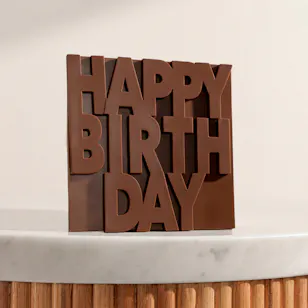 Soucolat Happy Birthday Chocolate Bar | 140 g Soucolat Happy Birthday Chocolate Bar | 140 g