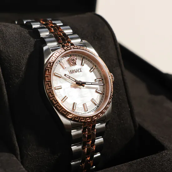 Versace Millenyium Lady Two Tone Watch