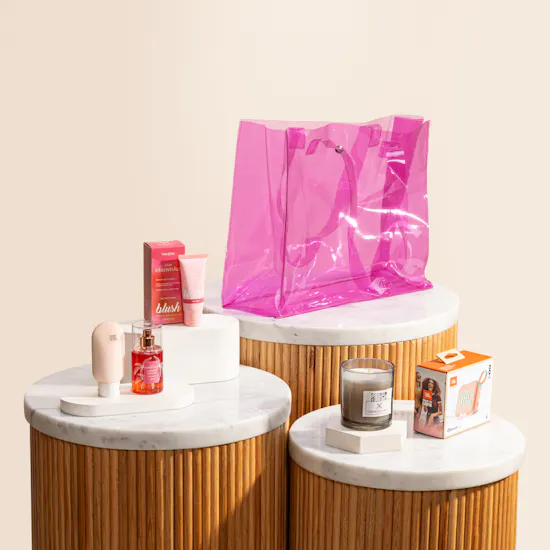 All in One Purple Summer Bag