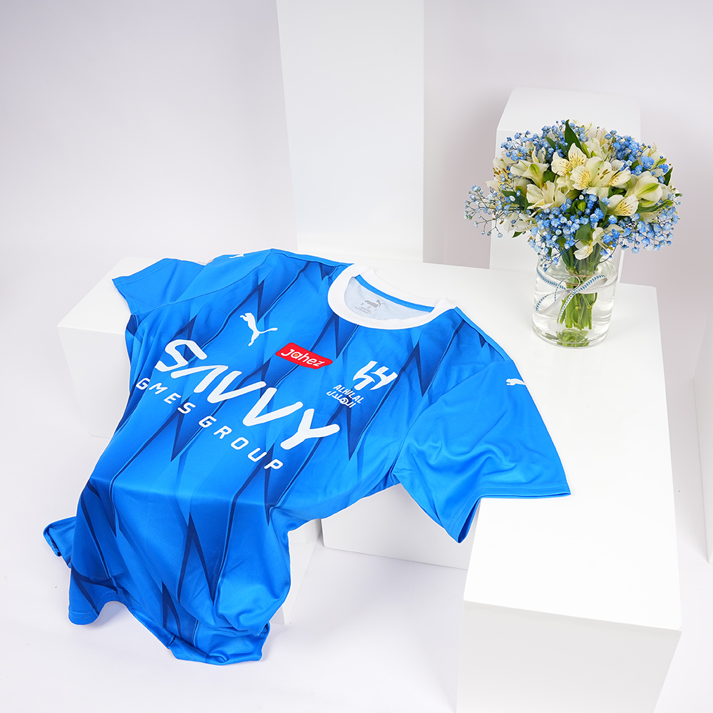 تيشيرت الهلال فئة الجماهير 23/24  صغير | مزهريه الالستروميريا