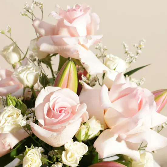 Whispering Garden Flowers Vase