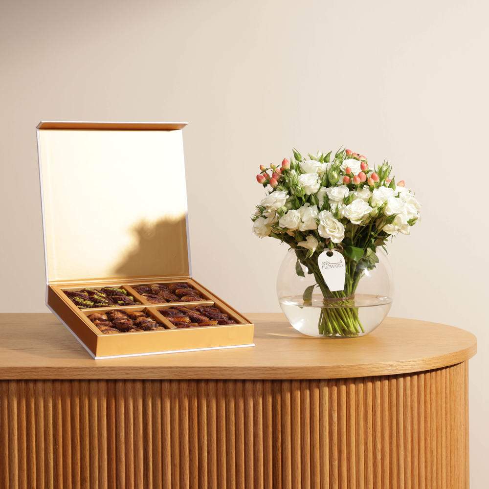 Bateel Qamara Box | Angel's Vase