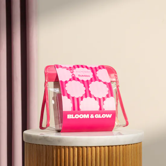 Bubblzz × Floward Bloom and Glow Exclusive Pouch