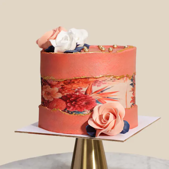 Floward Uniqe Floral Cake