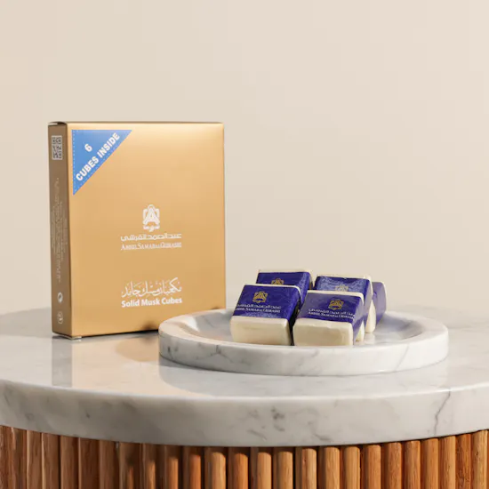 Abdulasmad Alqurashi Solid Musk Cubes