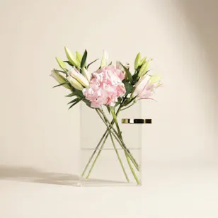 Magic of Blush Flower Vase