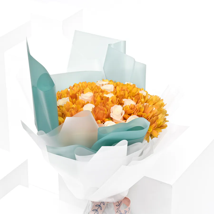 Sunny Chrysanthemums 1