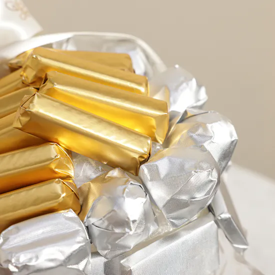 Floward Gold & Silver Assorted Small Chocolate Tray