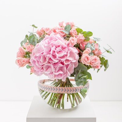 Majesty Of Pink | Glass Vase