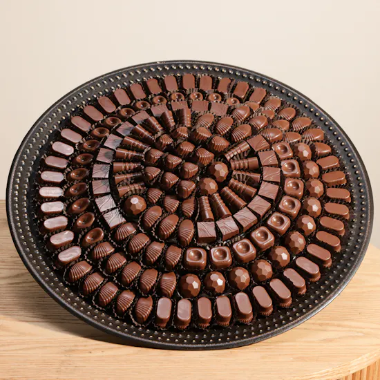 Floward Grand Chocolate Wooden Tray
