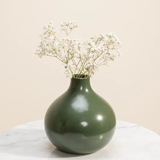 Ukiyo Salvano Olive Vase Set | Pure Flowers