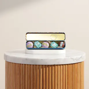 Venchi Murrine Chocolates Penholder Metal Box | 70 gm
