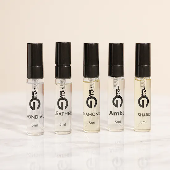 Al Ghawaly Men Collection Perfumes 5ml | 10 Pieces