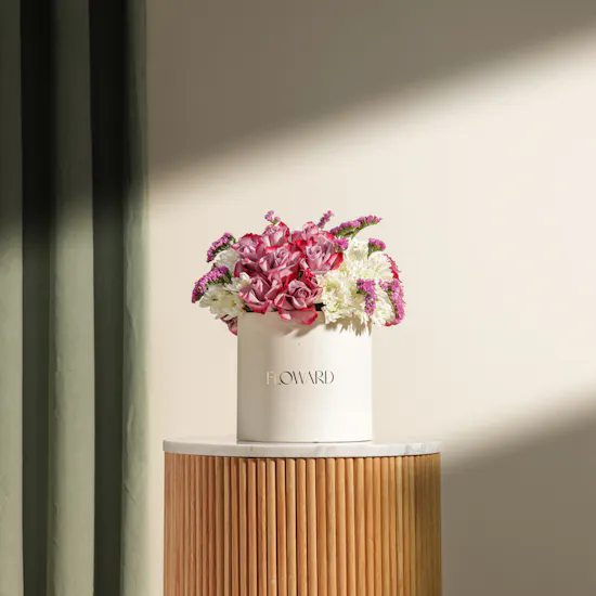Happy Birthday Heartfelt Flowers Box
