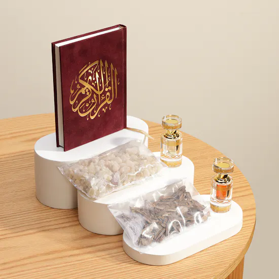 صندوق هدايا قرآن من سعف