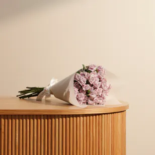 Purple Dreams Rose Bunch | 12 Flowers