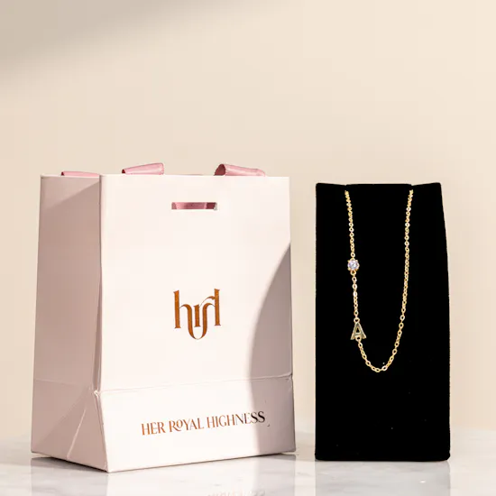 Hrh Letter A Necklace