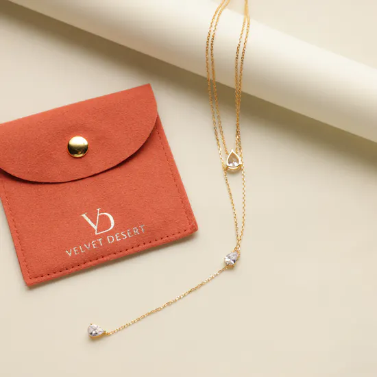 Velvet Desert Capri Layered Necklace eee