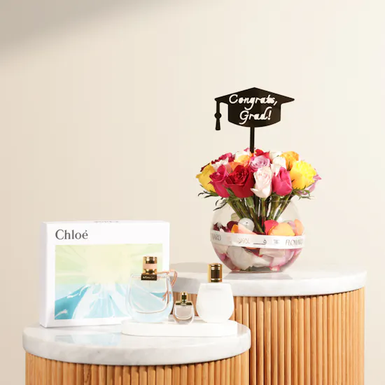 Chloé Women's Gift Set | Graduation Flowers Vase