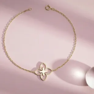Amal Almajed Flower Women's Bracelet