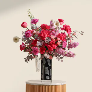 Pink Refinement Flower Vase