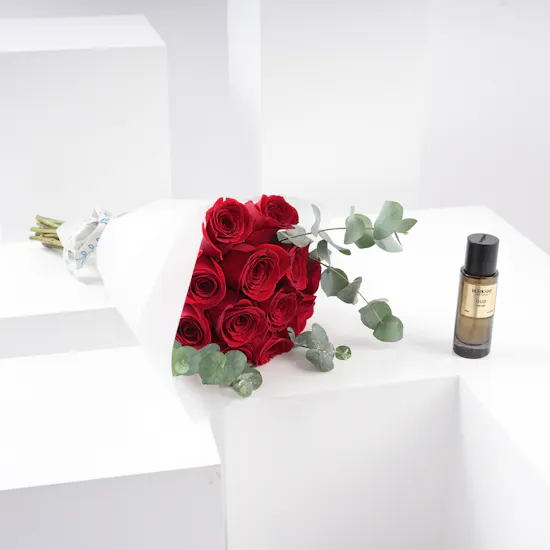 Mubkhar Oud Hair Mist | 12 Red Roses