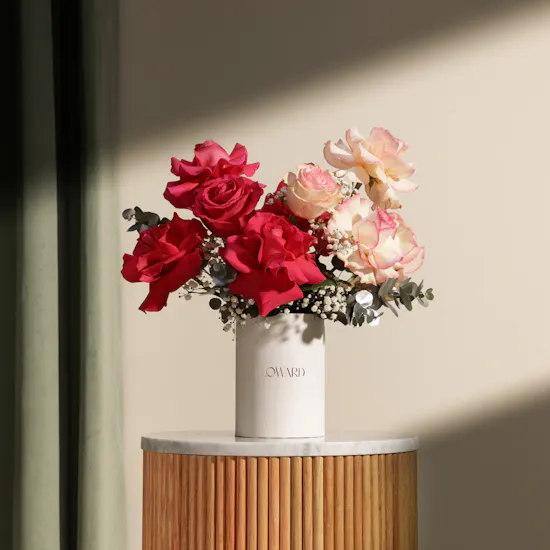 Luxurious Touch of Love Flowers Box