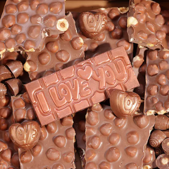 Ghazl Chocolatier I Love You Chocolate Box