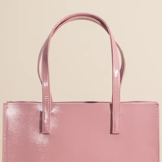 Ted Baker Crinkon Large Pink Crinkle Texture Icon Bag