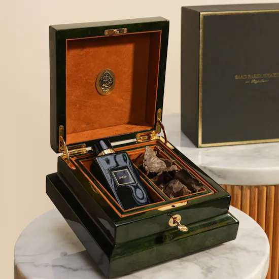 Saad Bashammakh Perfume and Bakhoor Gift Box