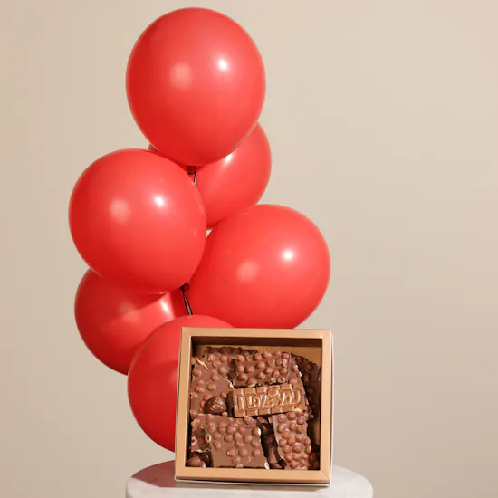 Ghazl Chocolatier I Love You Chocolate Box | 6 Balloons