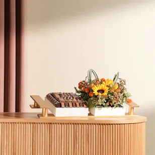 Opera Chocolate Tray | Sunny Flowers