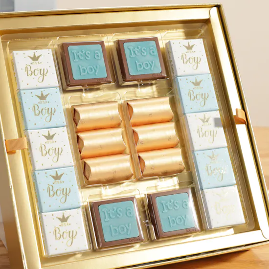 Bostani It's A Boy Chocolate Box | Serene Flower Vase