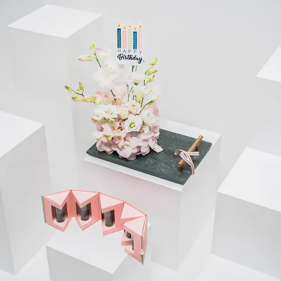 Feel Good Tea Cherry Blossom Tea Box | Birthday Blooms Tray
